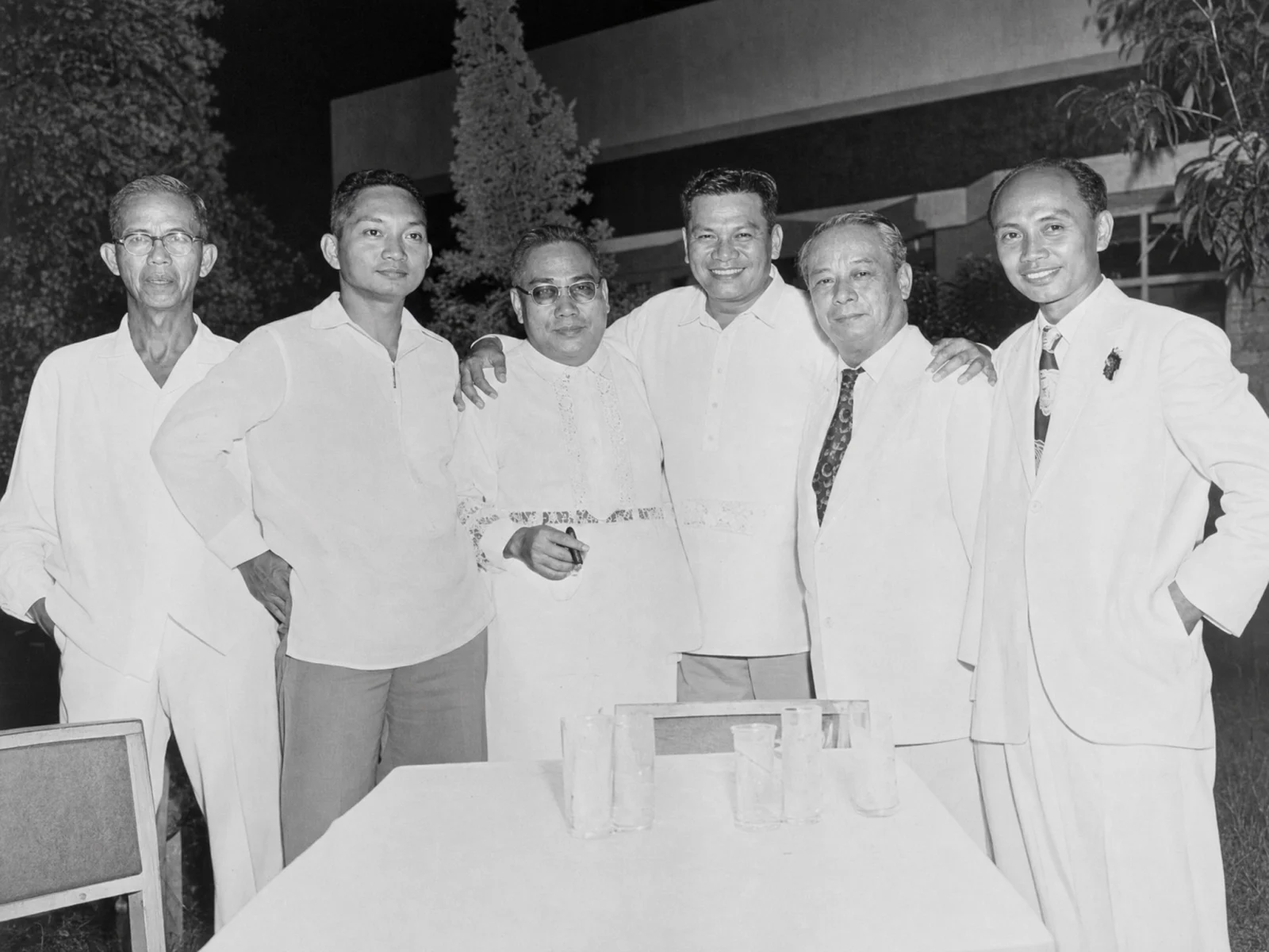 Maximo at an evening gathering