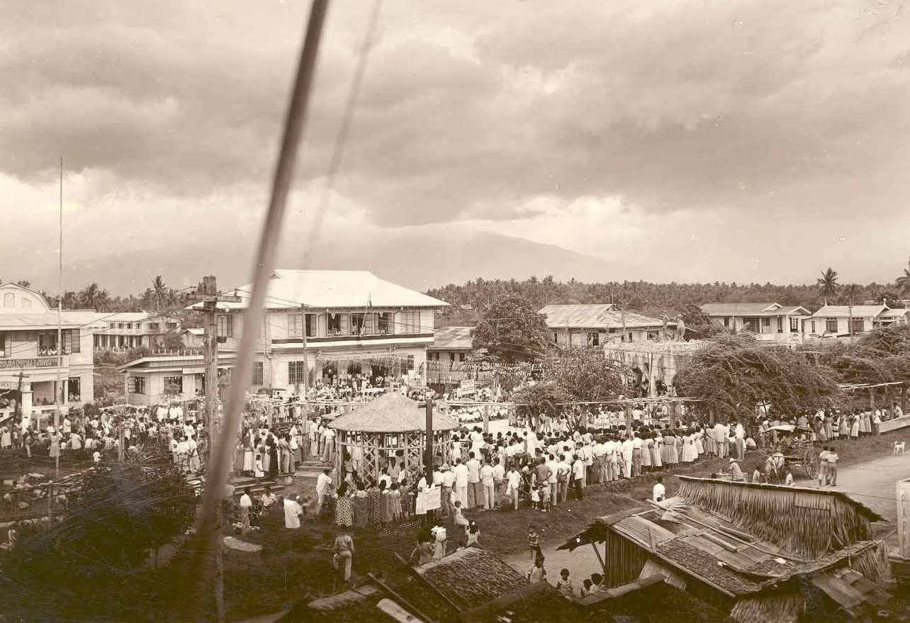 Calapan, Mindoro, in the 1950s