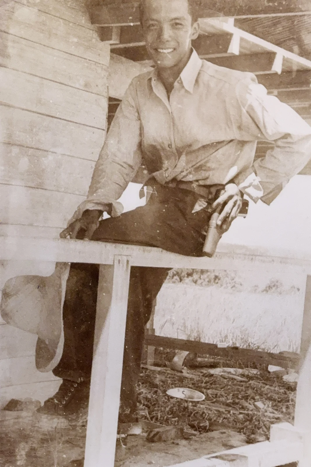 Hadji at Hacienda R. Nato, 1953
