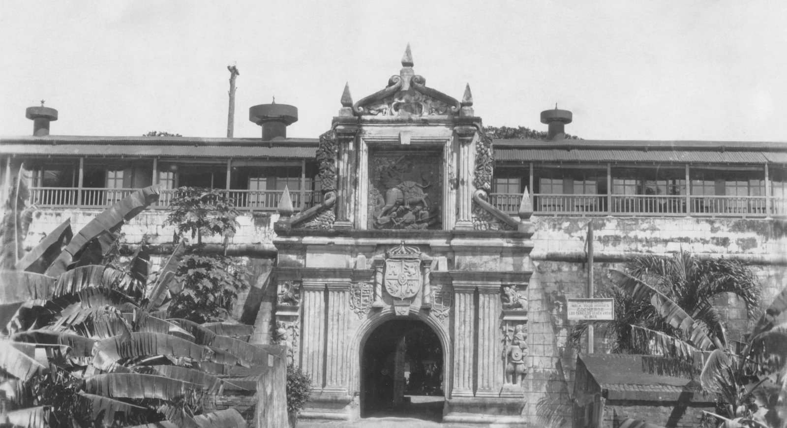 The gate of Fort Santiago, Intramuros