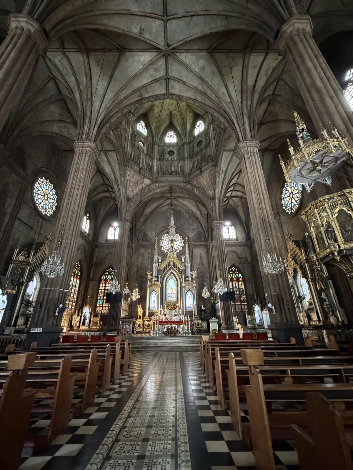 The nave of San Sebastián