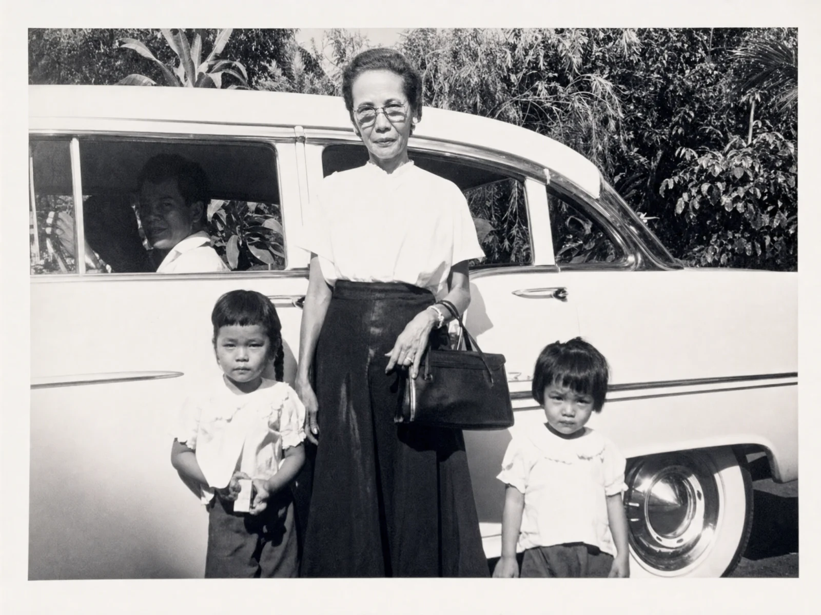 Paula and Vicky with their grandmother Marieta Tejico Kalaw
