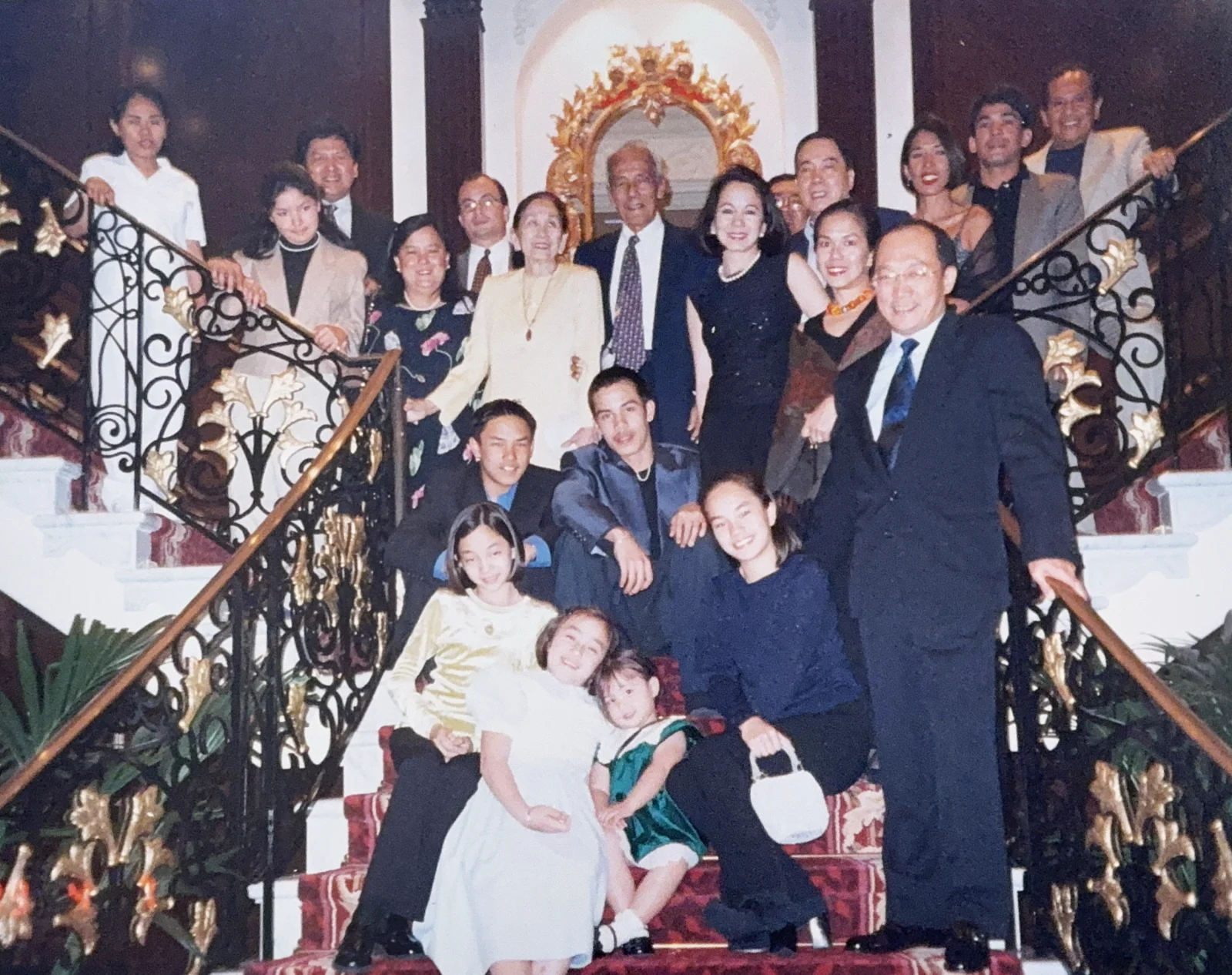 The family of Hadji and Corito in the 1990s