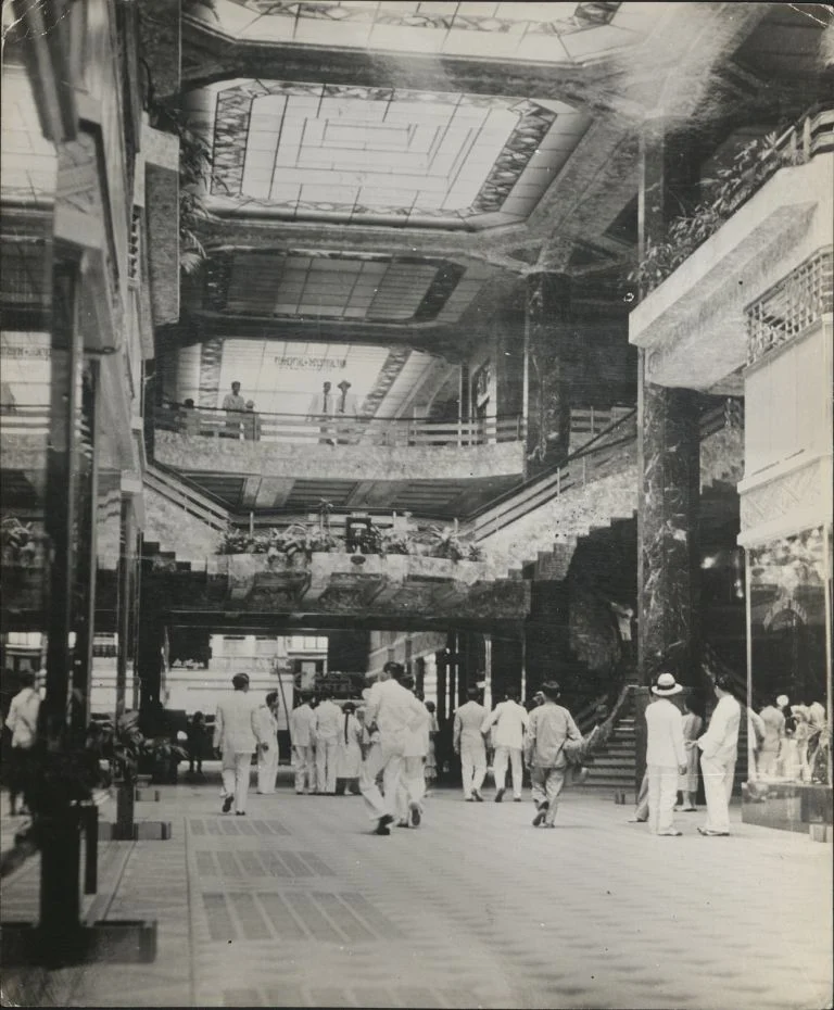 The interior gallery of the Crystal Arcade