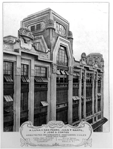 The Crystal Arcade building